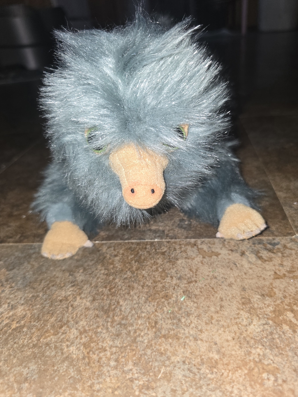 Crimes of Grindelwald Fantastic Beasts Gray Niffer Plush Stuffed Animal Toy